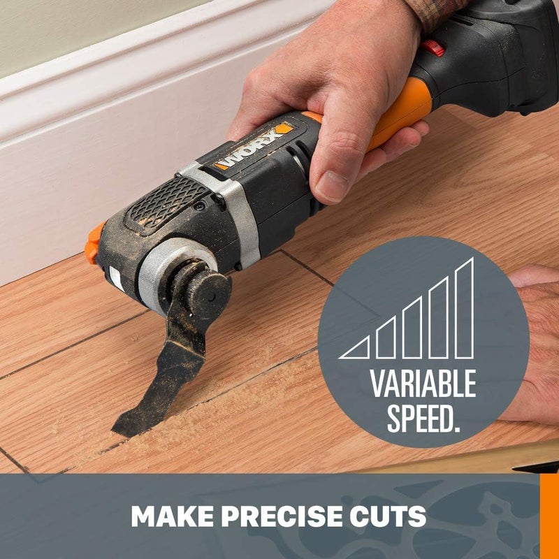 WORX WX696L 20V Power Share Sonicrafter Cordless Oscillating Multi-Tool - Image 5